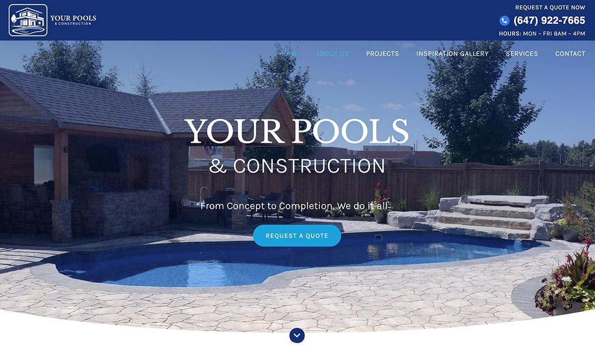 Yr Pools And Construction