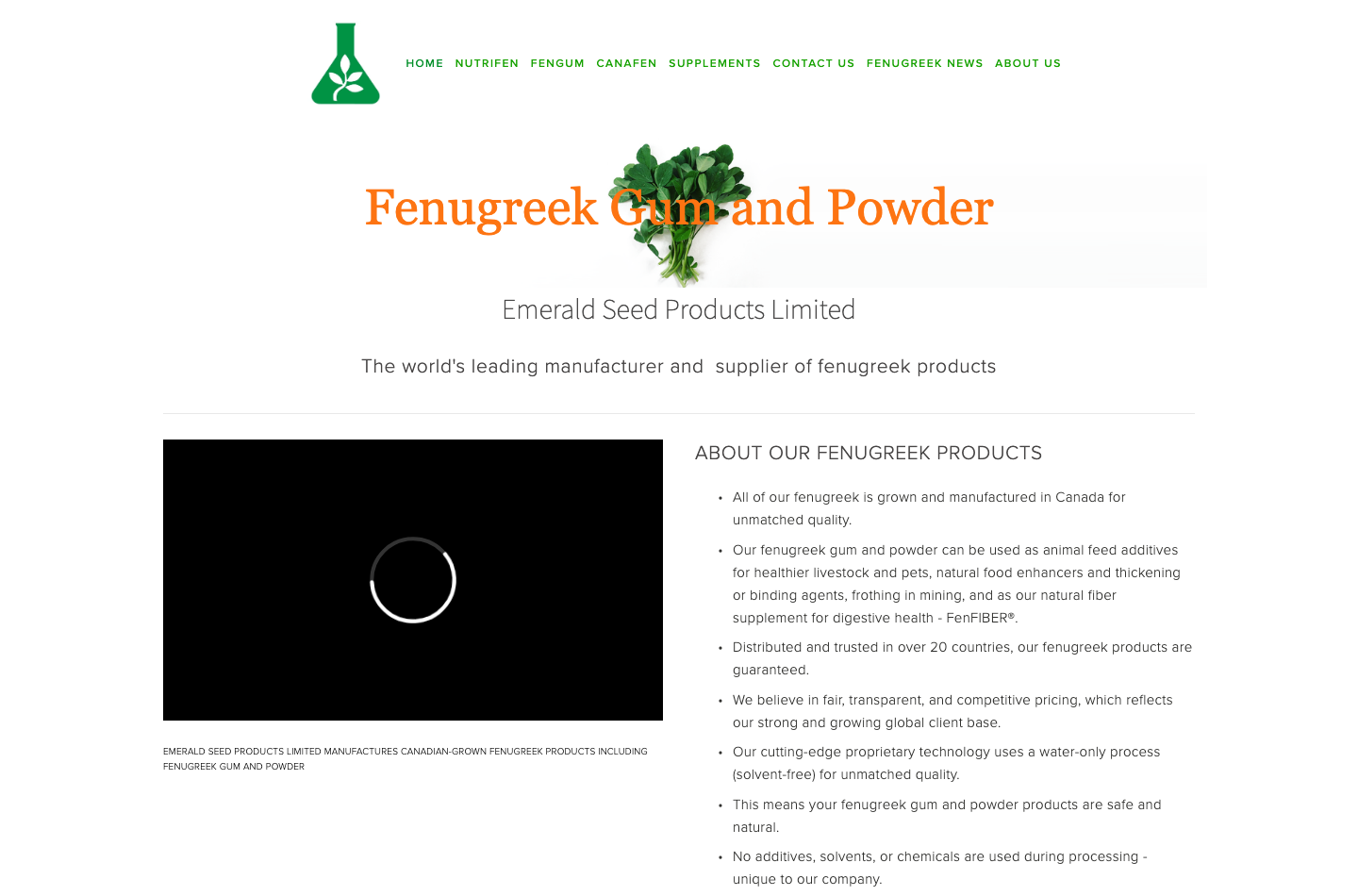 Emerald Seed Products Ltd.