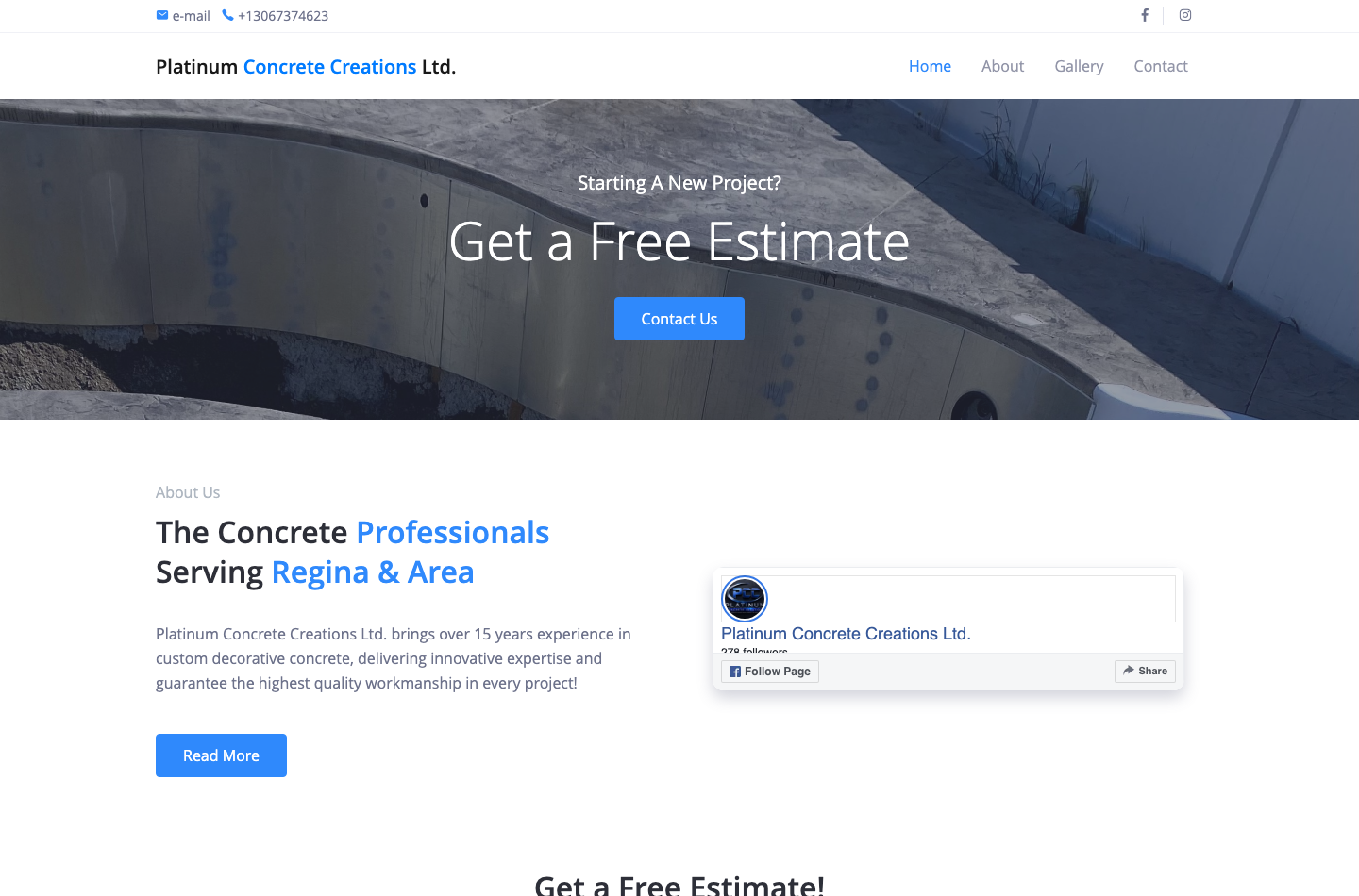 Platinum Concrete Creations Ltd.