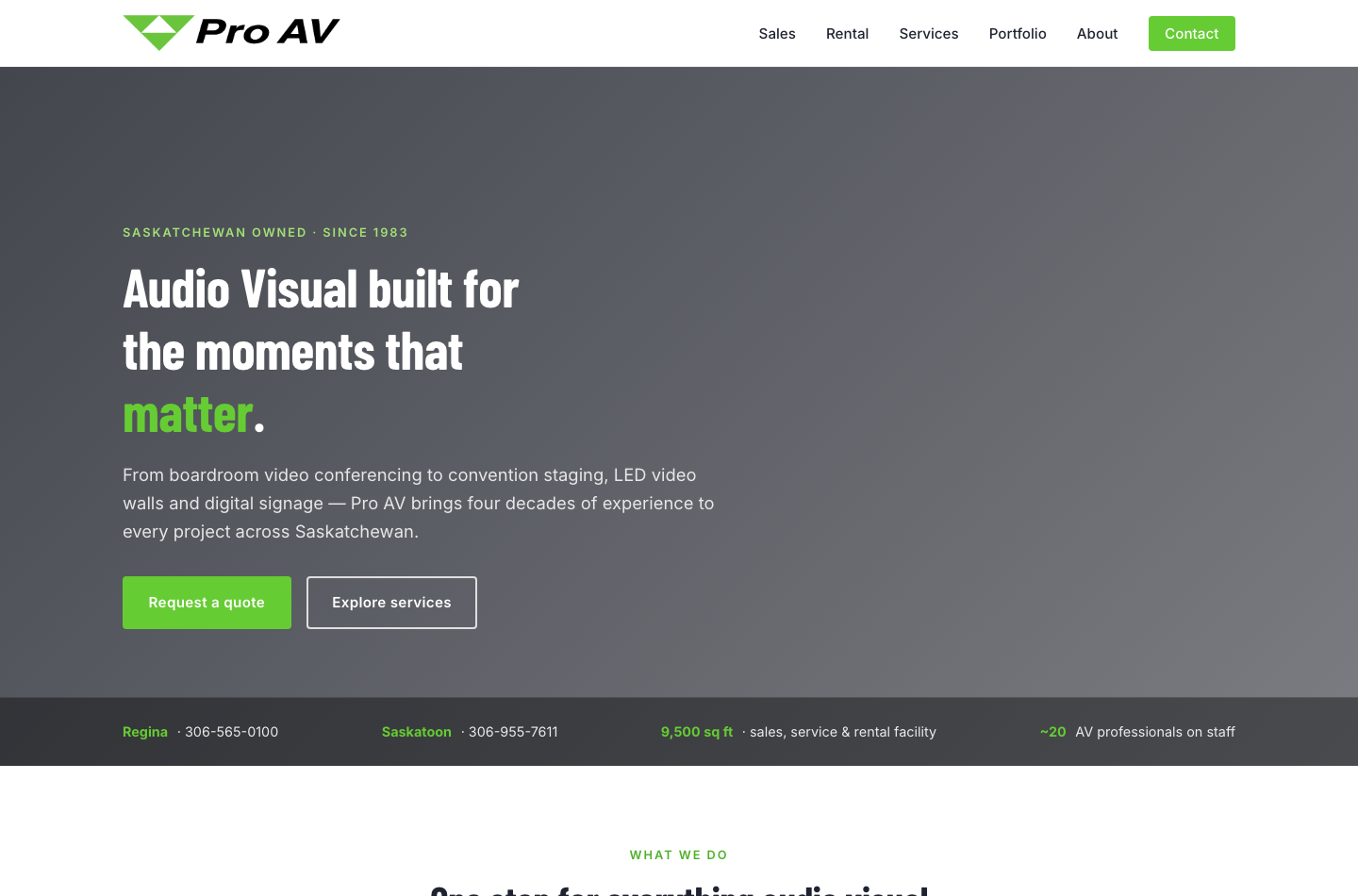 Pro AV (Professional Audio Visual Ltd.)