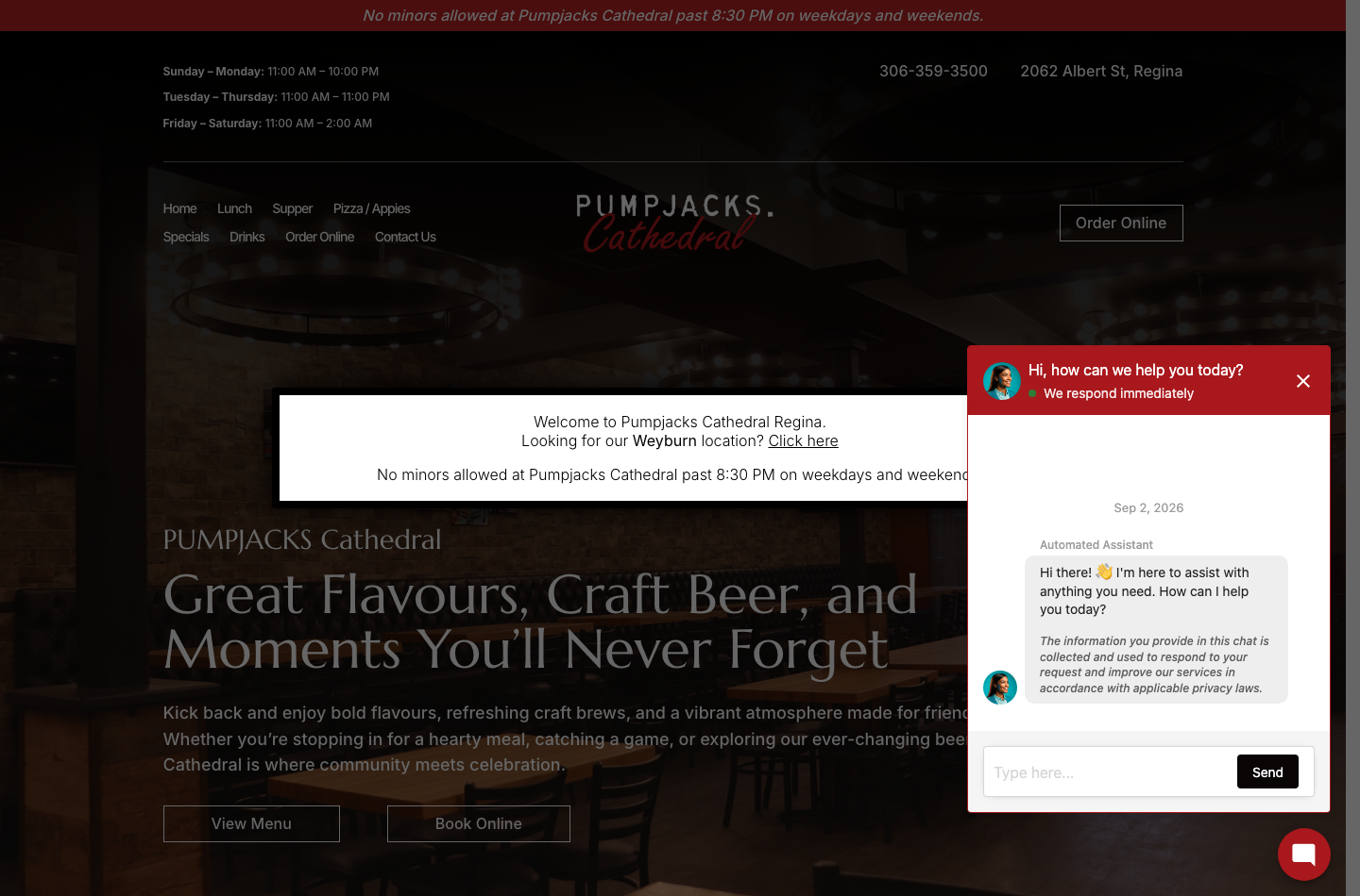 PumpJack's Cathedral Saloon and SteakHouse