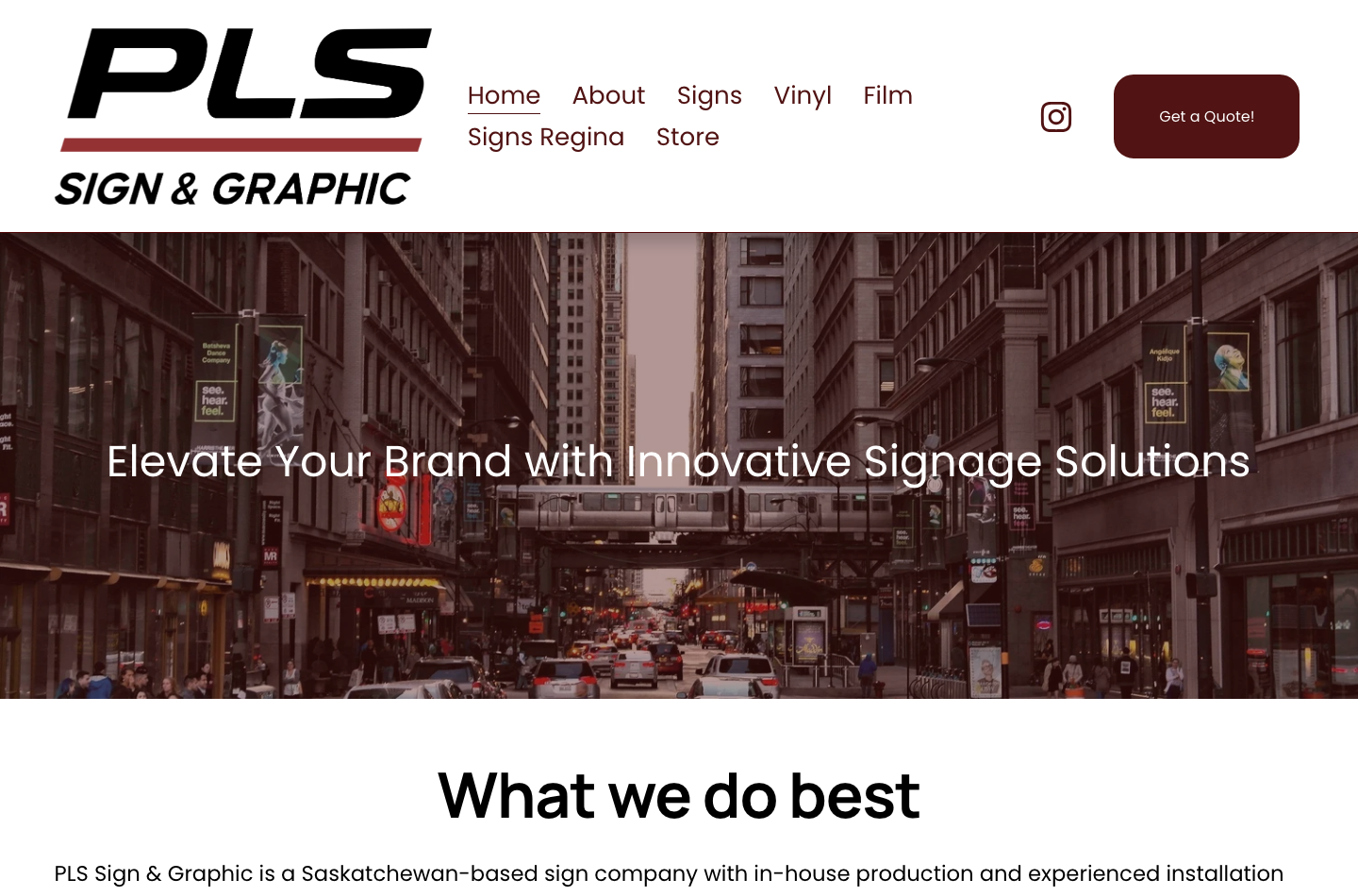 Regina Tent & Awning Company / PLS Sign & Graphic