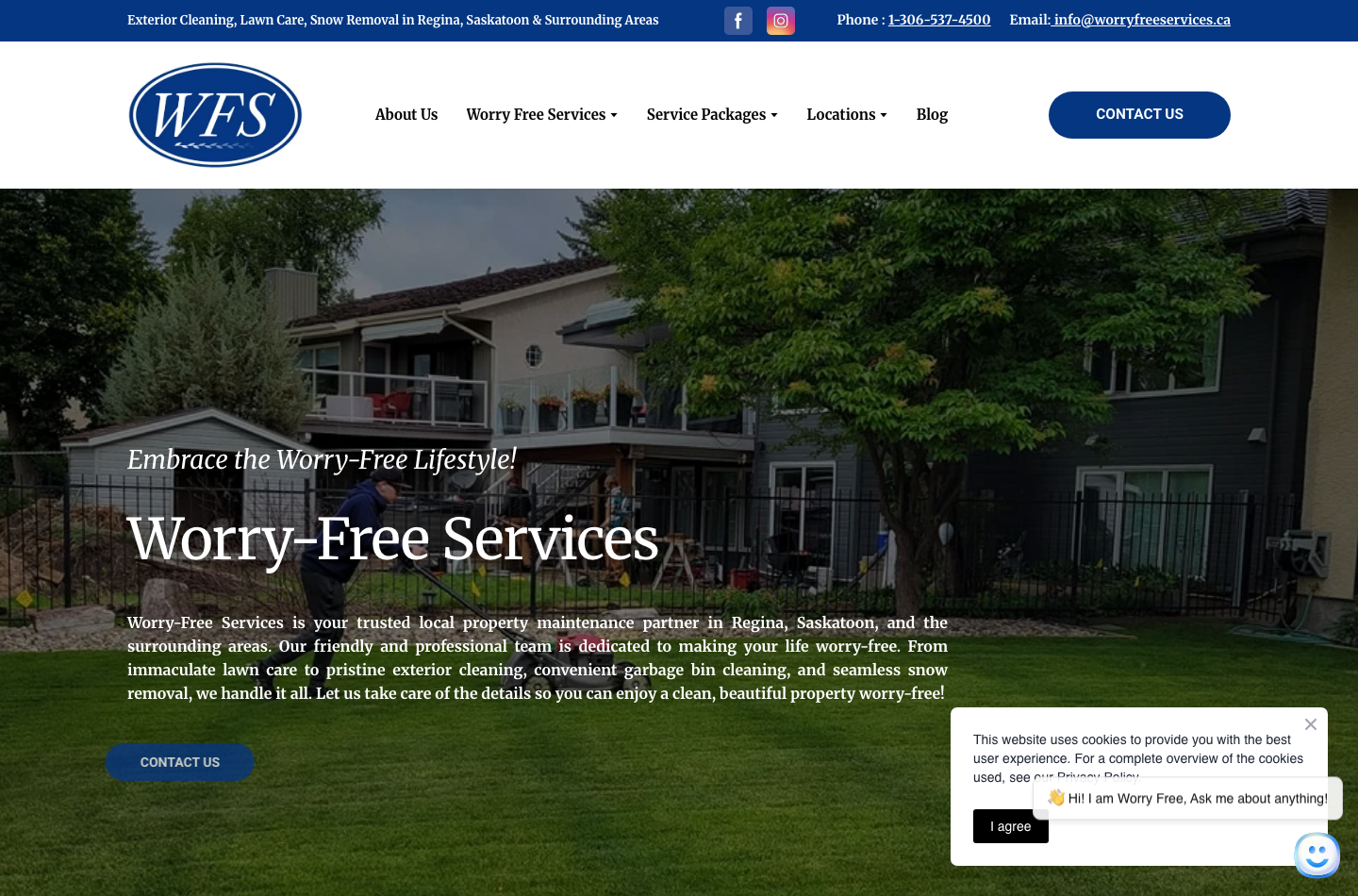 Worry-Free Services Inc.