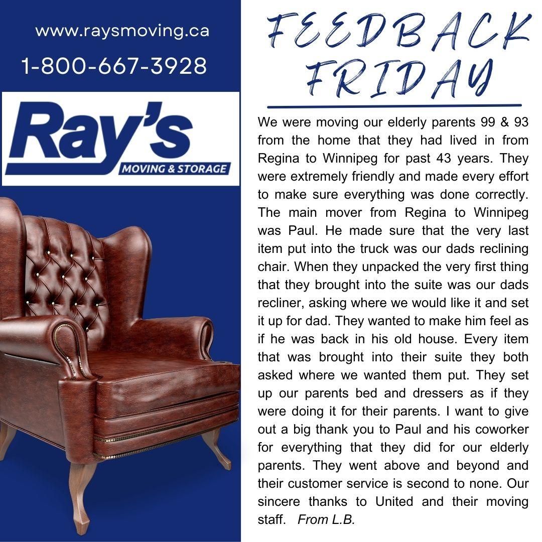 Ray's Moving & Storage Co. Ltd.