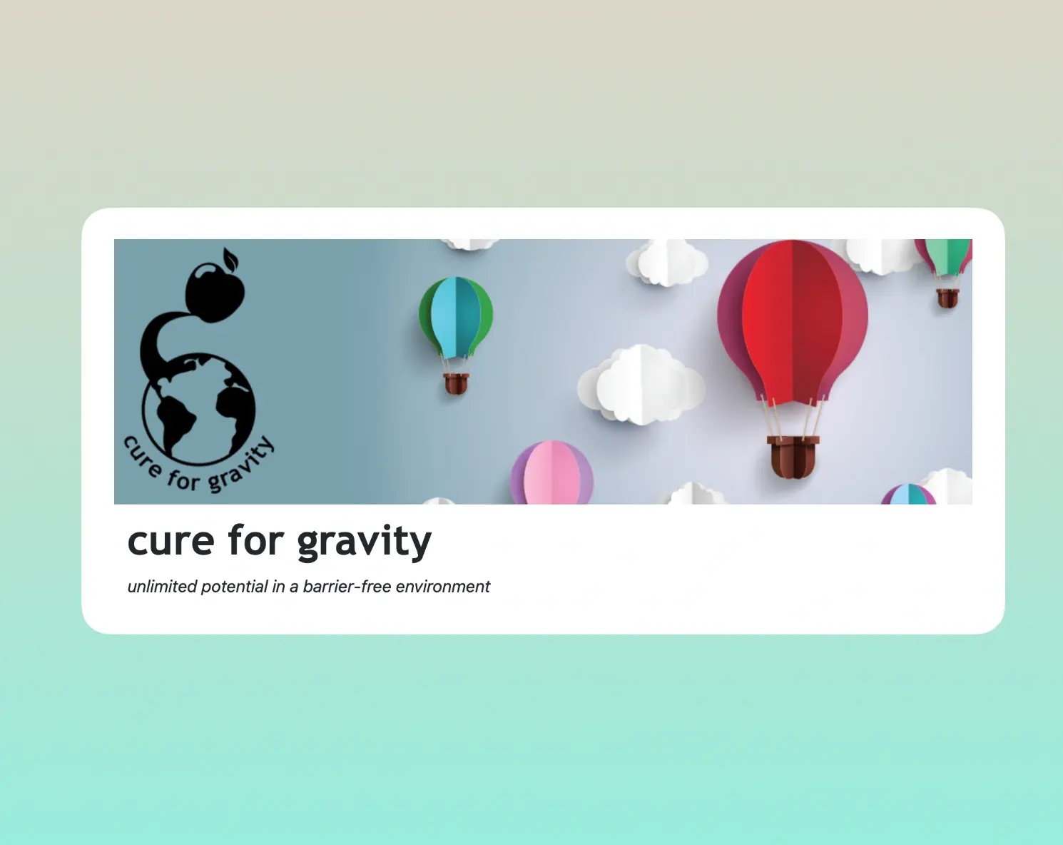 CureFor Gravity