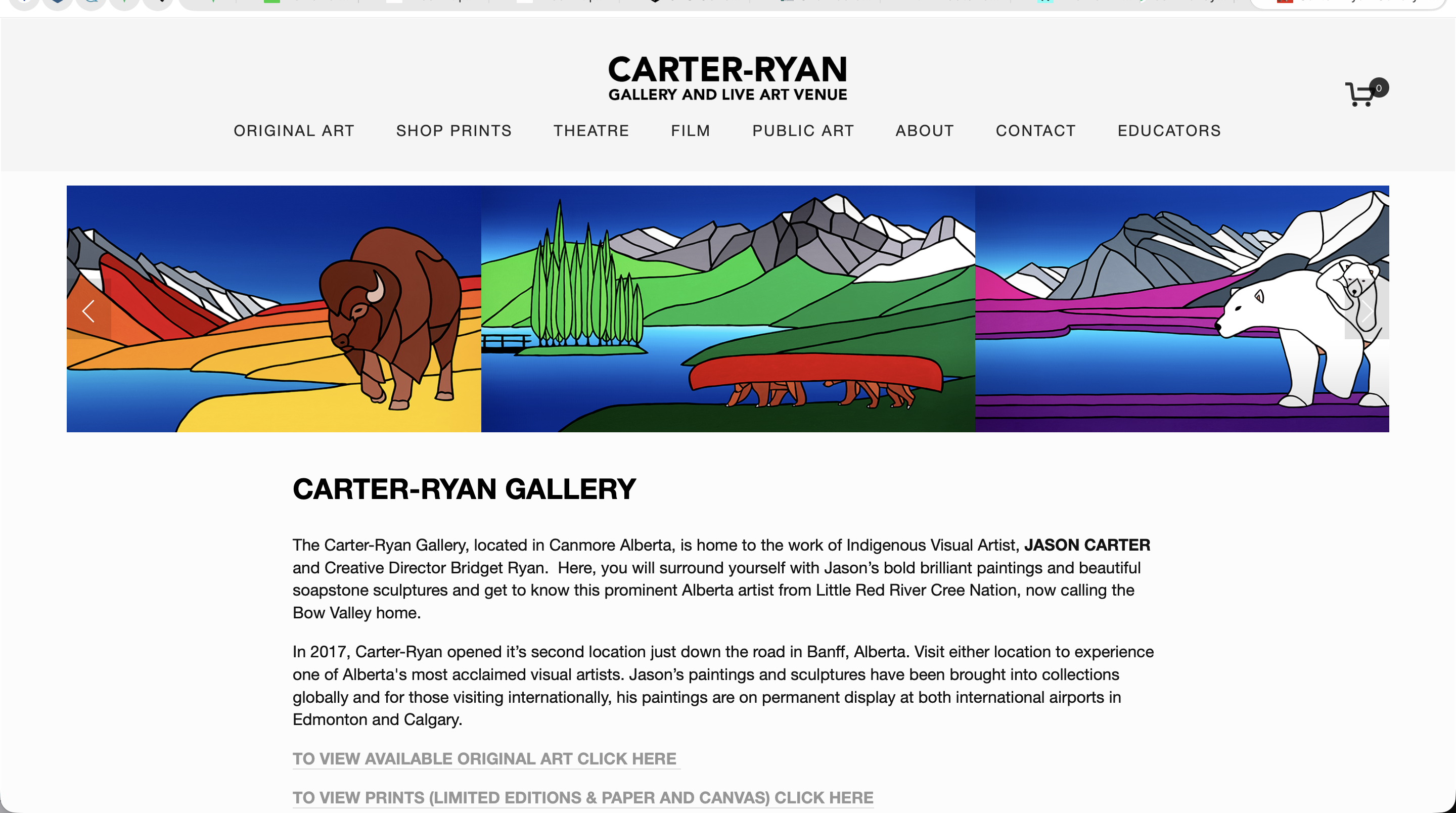 Carter-Ryan Gallery and Live Art Venue