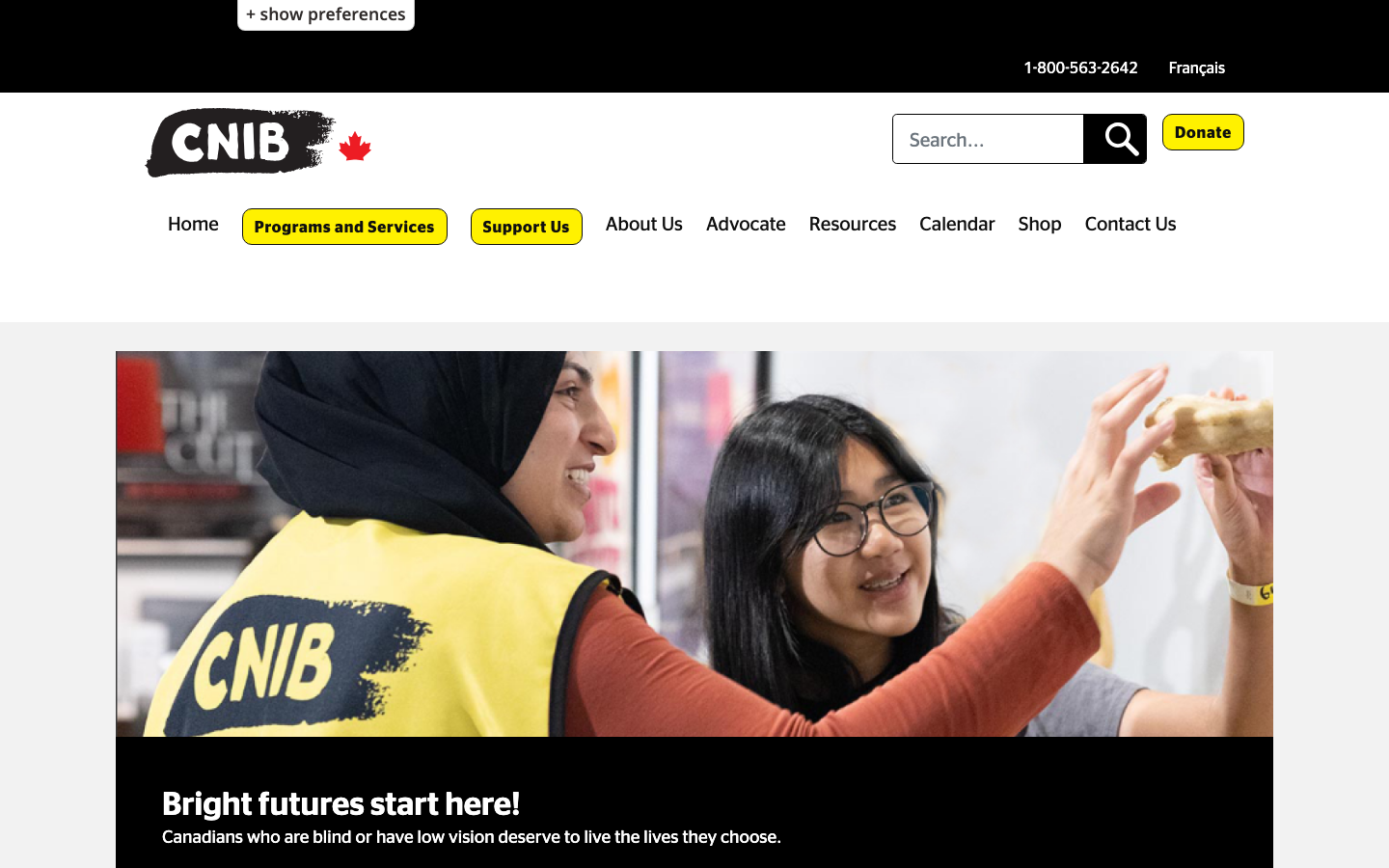 Canadian National Institute for the Blind