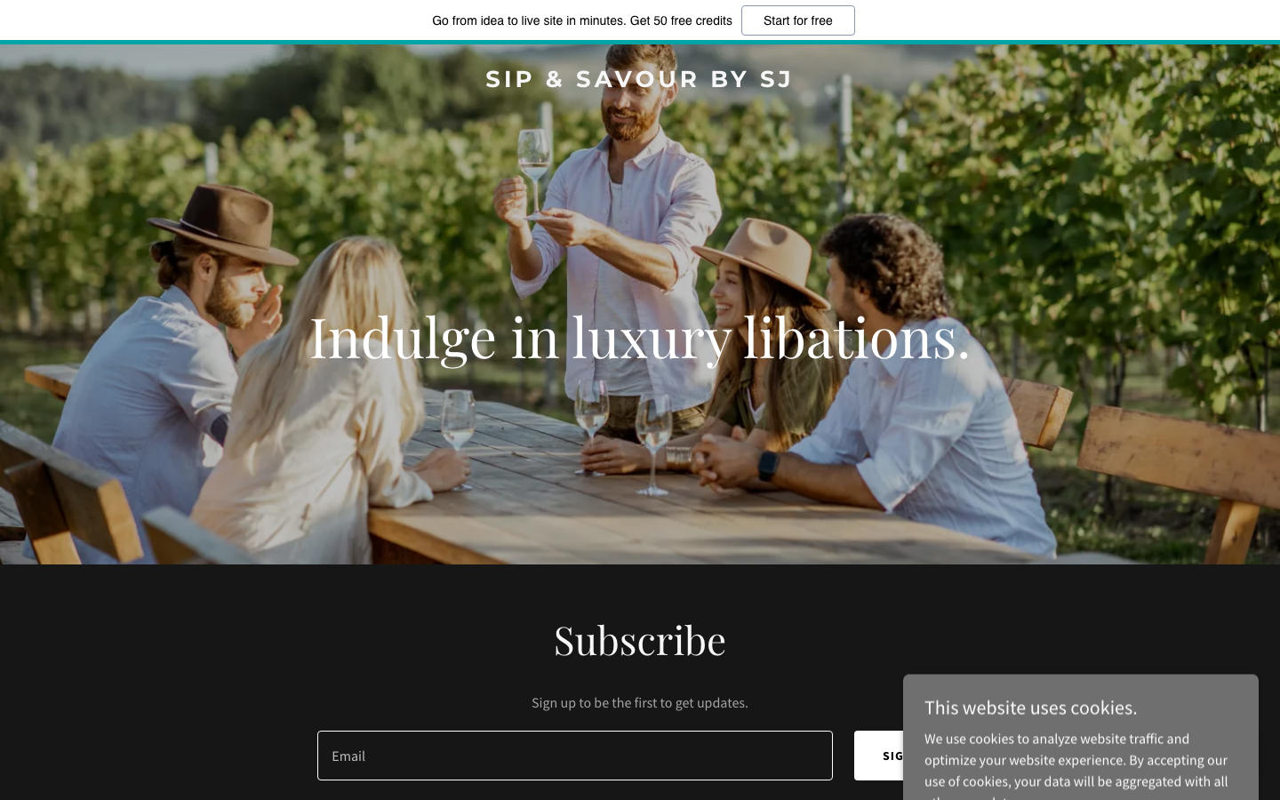 Sip and Savour by SJ